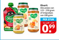 klik op dit plaatje voor een vergroting en voor vergelijkbare aanbiedingen gerelateerd aan ` babyvoeding 3 6 12 18 100 250 olvarit banana strawberry ham natural perzik banaan pompoen kip pasta potjes knijpzakjes stuk ` babyvoeding 3 6 12 18 100 250 olvarit banana strawberry ham natural perzik banaan pompoen kip pasta potjes knijpzakjes stuk