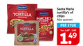 klik op dit plaatje voor een vergroting en voor vergelijkbare aanbiedingen gerelateerd aan ` tortilla chips 8 35 santa maria super soft wrap original medium nacho for soorten stuk ` tortilla chips 8 35 santa maria super soft wrap original medium nacho for soorten stuk