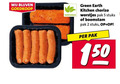 klik op dit plaatje voor een vergroting en voor vergelijkbare aanbiedingen gerelateerd aan ` 2 5 150 green earth kitchen chorizo vegetarisch worstjes pak stuks boomstam ` 2 5 150 green earth kitchen chorizo vegetarisch worstjes pak stuks boomstam
