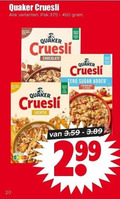 klik op dit plaatje voor een vergroting en voor vergelijkbare aanbiedingen gerelateerd aan ` cruesli 20 450 quaker pak chocolate luchtig zero sugar added strawberry peach ` cruesli 20 450 quaker pak chocolate luchtig zero sugar added strawberry peach