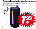 klik op dit plaatje voor een vergroting en voor vergelijkbare aanbiedingen gerelateerd aan ` portable speakerset 2 3 4 8 10 330 denver bluetooth speaker ledverlichting speeltijd uur bereik meter elders ` portable speakerset 2 3 4 8 10 330 denver bluetooth speaker ledverlichting speeltijd uur bereik meter elders