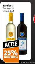klik op dit plaatje voor een vergroting en voor vergelijkbare aanbiedingen gerelateerd aan ` rode wijn witte 25 750 barefoot fles ml actieprijs merlot m.u.v pinot grigio ` rode wijn witte 25 750 barefoot fles ml actieprijs merlot m.u.v pinot grigio