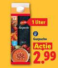 klik op dit plaatje voor een vergroting en voor vergelijkbare aanbiedingen gerelateerd aan ` soep 1 gazpacho chilled le liter ` soep 1 gazpacho chilled le liter