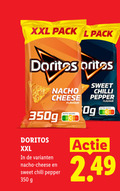 klik op dit plaatje voor een vergroting en voor vergelijkbare aanbiedingen gerelateerd aan ` chips 350 xxl pack l doritos nacho sweet chilli cheese pepper chili flavour nutri score ` chips 350 xxl pack l doritos nacho sweet chilli cheese pepper chili flavour nutri score