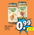 klik op dit plaatje voor een vergroting en voor vergelijkbare aanbiedingen gerelateerd aan ` 12 olvarit sander potten stuk pompoen kip pasta appel perzik mango ` 12 olvarit sander potten stuk pompoen kip pasta appel perzik mango