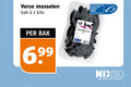 klik op dit plaatje voor een vergroting en voor vergelijkbare aanbiedingen gerelateerd aan ` mosselen 2 18 verse bak kilo gecertificeerd duurzame visserij www.msc.org nl 6 99 roken drinken ` mosselen 2 18 verse bak kilo gecertificeerd duurzame visserij www.msc.org nl 6 99 roken drinken