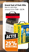 klik op dit plaatje voor een vergroting en voor vergelijkbare aanbiedingen gerelateerd aan ` witte wijn rode 3 25 grand park villa box liter actieprijs merlot chardonnay ` witte wijn rode 3 25 grand park villa box liter actieprijs merlot chardonnay