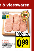 klik op dit plaatje voor een vergroting en voor vergelijkbare aanbiedingen gerelateerd aan ` 100 vleeswaren slagers ambacht beter leven favoriet versgesneden ketelworst ` 100 vleeswaren slagers ambacht beter leven favoriet versgesneden ketelworst