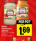 klik op dit plaatje voor een vergroting en voor vergelijkbare aanbiedingen gerelateerd aan ` heinz sandwich spread 300 naturel tomaat lente ui pot ` heinz sandwich spread 300 naturel tomaat lente ui pot
