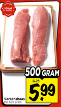 klik op dit plaatje voor een vergroting en voor vergelijkbare aanbiedingen gerelateerd aan ` 500 slagerij varkenshaas 5.99 ` 500 slagerij varkenshaas 5.99