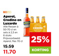klik op dit plaatje voor een vergroting en voor vergelijkbare aanbiedingen gerelateerd aan ` aperitief 6 25 nix18 aperol crodino flessen 2 3 stuks fles ` aperitief 6 25 nix18 aperol crodino flessen 2 3 stuks fles