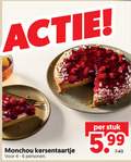 klik op dit plaatje voor een vergroting en voor vergelijkbare aanbiedingen gerelateerd aan ` taart monchou kersentaartje personen stuk 5.99 ` taart monchou kersentaartje personen stuk 5.99