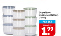 klik op dit plaatje voor een vergroting en voor vergelijkbare aanbiedingen gerelateerd aan ` 3 stapelbare voedselcontainers delig elders 3.99 ` 3 stapelbare voedselcontainers delig elders 3.99