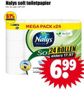 klik op dit plaatje voor een vergroting en voor vergelijkbare aanbiedingen gerelateerd aan ` toiletpapier 24 80 nalys soft xl pak voordeel mega pack resistant inspired by nature rollen elders ` toiletpapier 24 80 nalys soft xl pak voordeel mega pack resistant inspired by nature rollen elders