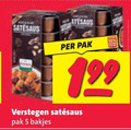 klik op dit plaatje voor een vergroting en voor vergelijkbare aanbiedingen gerelateerd aan ` satesaus 5 10 pak verstegen bakjes ` satesaus 5 10 pak verstegen bakjes