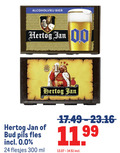 klik op dit plaatje voor een vergroting en voor vergelijkbare aanbiedingen gerelateerd aan ` hertog jan bud krat bier alcoholvrij 24 300 pils fles 0.0 ml ` hertog jan bud krat bier alcoholvrij 24 300 pils fles 0.0 ml