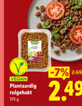klik op dit plaatje voor een vergroting en voor vergelijkbare aanbiedingen gerelateerd aan ` vegetarisch plantaardig rulgehakt ` vegetarisch plantaardig rulgehakt
