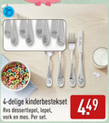 klik op dit plaatje voor een vergroting en voor vergelijkbare aanbiedingen gerelateerd aan ` 4 kinderbestekset rvs dessertlepel lepel vork mes ` 4 kinderbestekset rvs dessertlepel lepel vork mes