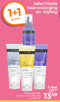 klik op dit plaatje voor een vergroting en voor vergelijkbare aanbiedingen gerelateerd aan ` shampoo 1 2 250 john frieda haarverzorging styling frizz dream curls silver go conditioner smooth grey for youthful shine with technology white hair lightening gently cleanses and sunkissed blonde citrus botanical blend bouncy formulated oil curly ml ` shampoo 1 2 250 john frieda haarverzorging styling frizz dream curls silver go conditioner smooth grey for youthful shine with technology white hair lightening gently cleanses and sunkissed blonde citrus botanical blend bouncy formulated oil curly ml