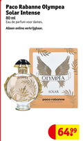 klik op dit plaatje voor een vergroting en voor vergelijkbare aanbiedingen gerelateerd aan ` 80 paco rabanne olympea solar intense ml eau parfum dames online olymp oz ` 80 paco rabanne olympea solar intense ml eau parfum dames online olymp oz