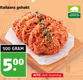 klik op dit plaatje voor een vergroting en voor vergelijkbare aanbiedingen gerelateerd aan ` gemengd gehakt 100 500 italiaans duurzaam varkensvlees hollands start maandag ` gemengd gehakt 100 500 italiaans duurzaam varkensvlees hollands start maandag