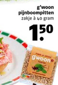 klik op dit plaatje voor een vergroting en voor vergelijkbare aanbiedingen gerelateerd aan ` pijnboompitten 40 150 zakje ` pijnboompitten 40 150 zakje