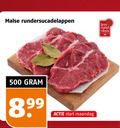 klik op dit plaatje voor een vergroting en voor vergelijkbare aanbiedingen gerelateerd aan ` sucadelappen 500 malse rundersucadelappen start maandag rund vlees ` sucadelappen 500 malse rundersucadelappen start maandag rund vlees