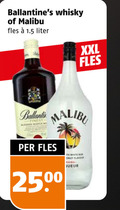 klik op dit plaatje voor een vergroting en voor vergelijkbare aanbiedingen gerelateerd aan ` malibu ballantines whisky likeur fles liter xxl blended scotch coconut flavour ` malibu ballantines whisky likeur fles liter xxl blended scotch coconut flavour
