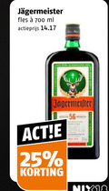 klik op dit plaatje voor een vergroting en voor vergelijkbare aanbiedingen gerelateerd aan ` kruidenbitter 25 700 fles ml actieprijs jagermeister nix18 ` kruidenbitter 25 700 fles ml actieprijs jagermeister nix18