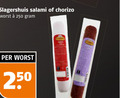 klik op dit plaatje voor een vergroting en voor vergelijkbare aanbiedingen gerelateerd aan ` 250 1027 slagershuis salami chorizo worst ` 250 1027 slagershuis salami chorizo worst