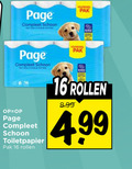 klik op dit plaatje voor een vergroting en voor vergelijkbare aanbiedingen gerelateerd aan ` page toiletpapier 16 schoon pak rollen voordeel beter ` page toiletpapier 16 schoon pak rollen voordeel beter