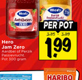 klik op dit plaatje voor een vergroting en voor vergelijkbare aanbiedingen gerelateerd aan ` jam 300 hero aardbeien zero aardbei perzik passievrucht pot share haribo ` jam 300 hero aardbeien zero aardbei perzik passievrucht pot share haribo