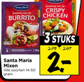 klik op dit plaatje voor een vergroting en voor vergelijkbare aanbiedingen gerelateerd aan ` 2 3 santa maria seasoning mix for burrito tasty mixen soorten 28gram crispy chicken stuks ` 2 3 santa maria seasoning mix for burrito tasty mixen soorten 28gram crispy chicken stuks