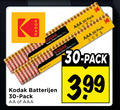 klik op dit plaatje voor een vergroting en voor vergelijkbare aanbiedingen gerelateerd aan ` batterijen 30 kodak super duty aaa pack aa 3.99 ` batterijen 30 kodak super duty aaa pack aa 3.99