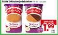 klik op dit plaatje voor een vergroting en voor vergelijkbare aanbiedingen gerelateerd aan ` koeken 100 enkhuizer jodekoeken pak da jaar jodekoek original cacao stuk ` koeken 100 enkhuizer jodekoeken pak da jaar jodekoek original cacao stuk
