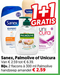 klik op dit plaatje voor een vergroting en voor vergelijkbare aanbiedingen gerelateerd aan ` handzeep douchegel 1 2 300 sanex expert skin health palmolive sensitive naturals nr.1 almond milk nourishing hand wash balans mat hydraterend ingredient beschermt huid unicura ml amandel ` handzeep douchegel 1 2 300 sanex expert skin health palmolive sensitive naturals nr.1 almond milk nourishing hand wash balans mat hydraterend ingredient beschermt huid unicura ml amandel