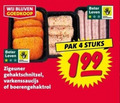 klik op dit plaatje voor een vergroting en voor vergelijkbare aanbiedingen gerelateerd aan ` 4 beter leven zigeuner gehaktschnitzel varkenssaucijs boerengehaktrol pak stuks ` 4 beter leven zigeuner gehaktschnitzel varkenssaucijs boerengehaktrol pak stuks