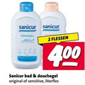 klik op dit plaatje voor een vergroting en voor vergelijkbare aanbiedingen gerelateerd aan ` douchegel 2 sanicur original flessen bad sensitive ` douchegel 2 sanicur original flessen bad sensitive