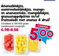 klik op dit plaatje voor een vergroting en voor vergelijkbare aanbiedingen gerelateerd aan ` 2 ananasblokjes watermeloenblokjes mango mangoblokjes granaatappelpitten fruitsalade ananas druif bakken combineren ` 2 ananasblokjes watermeloenblokjes mango mangoblokjes granaatappelpitten fruitsalade ananas druif bakken combineren