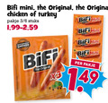 klik op dit plaatje voor een vergroting en voor vergelijkbare aanbiedingen gerelateerd aan ` bierworstjes bifi mini original chicken turkey pakje 3 6 stuks naturally smoked ` bierworstjes bifi mini original chicken turkey pakje 3 6 stuks naturally smoked