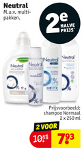 klik op dit plaatje voor een vergroting en voor vergelijkbare aanbiedingen gerelateerd aan ` neutral douchegel 2 250 pakken halve shampoo normaal ml ` neutral douchegel 2 250 pakken halve shampoo normaal ml