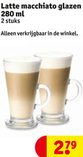 klik op dit plaatje voor een vergroting en voor vergelijkbare aanbiedingen gerelateerd aan ` koffieglazen 2 279 latte macchiato glazen ml stuks ` koffieglazen 2 279 latte macchiato glazen ml stuks