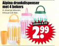 klik op dit plaatje voor een vergroting en voor vergelijkbare aanbiedingen gerelateerd aan ` 4 alpina drankdispenser bekers kleuren inhoud liter elders ` 4 alpina drankdispenser bekers kleuren inhoud liter elders