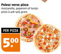klik op dit plaatje voor een vergroting en voor vergelijkbare aanbiedingen gerelateerd aan ` verse pizza 500 mozzarella peperoni tonijn ` verse pizza 500 mozzarella peperoni tonijn