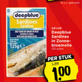 klik op dit plaatje voor een vergroting en voor vergelijkbare aanbiedingen gerelateerd aan ` sardientjes 100 gekoeld deepblue sardines huid graat old zonne zonnebloemolie stuk ` sardientjes 100 gekoeld deepblue sardines huid graat old zonne zonnebloemolie stuk