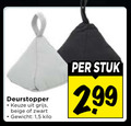 klik op dit plaatje voor een vergroting en voor vergelijkbare aanbiedingen gerelateerd aan ` deurstopper grijs beige zwart gewicht 1 5 kilo stuk 2 99 ` deurstopper grijs beige zwart gewicht 1 5 kilo stuk 2 99