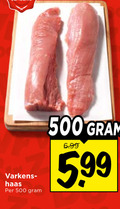 klik op dit plaatje voor een vergroting en voor vergelijkbare aanbiedingen gerelateerd aan ` varkenshaas 500 varkens haas 5.99 ` varkenshaas 500 varkens haas 5.99