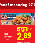 klik op dit plaatje voor een vergroting en voor vergelijkbare aanbiedingen gerelateerd aan ` vissticks 15 100 maandag iglo b stuks krokant ` vissticks 15 100 maandag iglo b stuks krokant