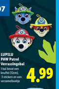 klik op dit plaatje voor een vergroting en voor vergelijkbare aanbiedingen gerelateerd aan ` 1 3 lupilu paw patrol bal knuffel 12cm stickers verzamelboekje ` 1 3 lupilu paw patrol bal knuffel 12cm stickers verzamelboekje
