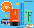 klik op dit plaatje voor een vergroting en voor vergelijkbare aanbiedingen gerelateerd aan ` hairspray haargel 3 6 8 26 300 schwarzkopf taft styling gel gentle hair power scalp up to 72h hold haarstyling ultra volume control for all types strengthened men ml ` hairspray haargel 3 6 8 26 300 schwarzkopf taft styling gel gentle hair power scalp up to 72h hold haarstyling ultra volume control for all types strengthened men ml